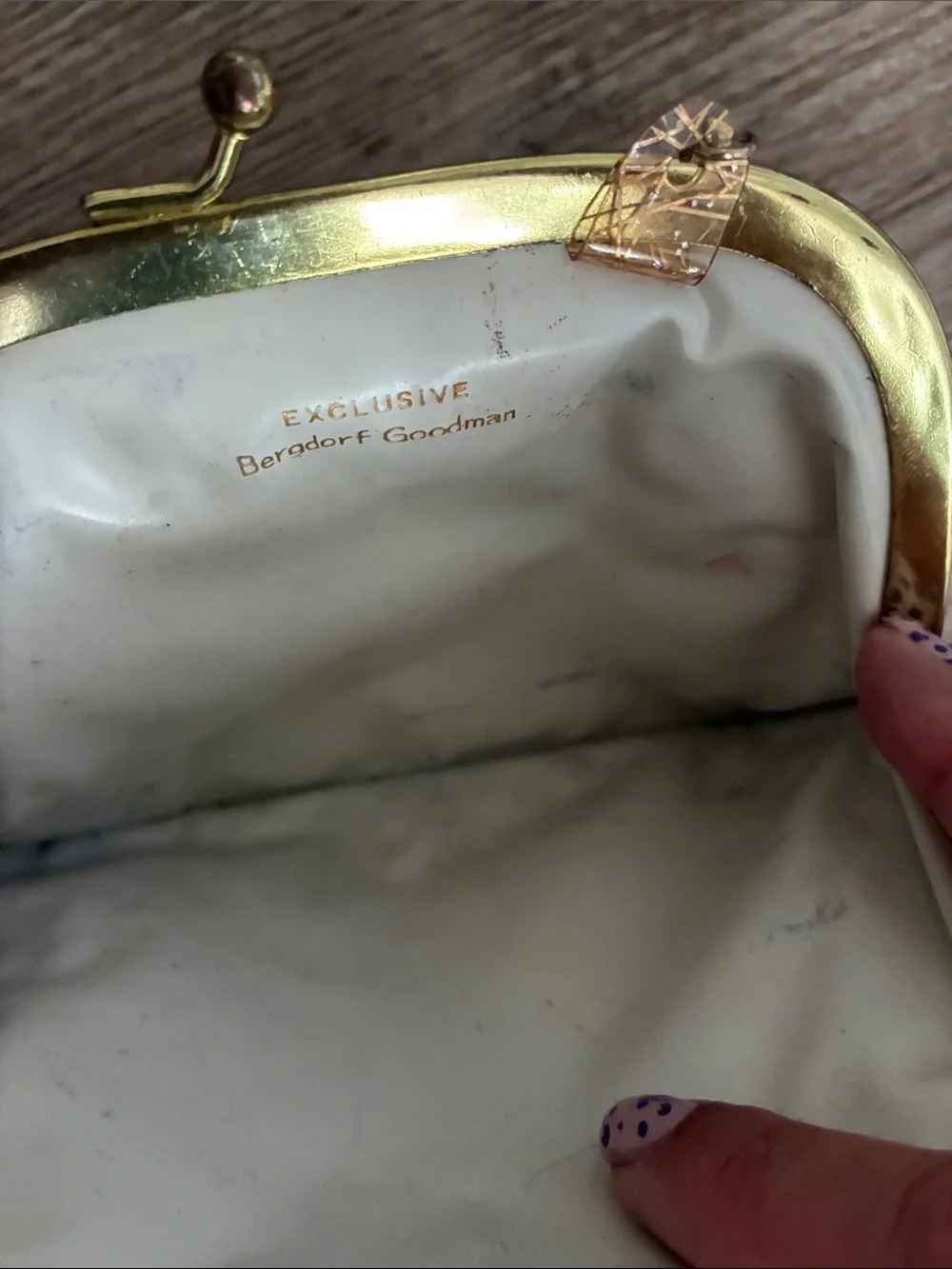VTG Bergdorf Goodman Coin purse